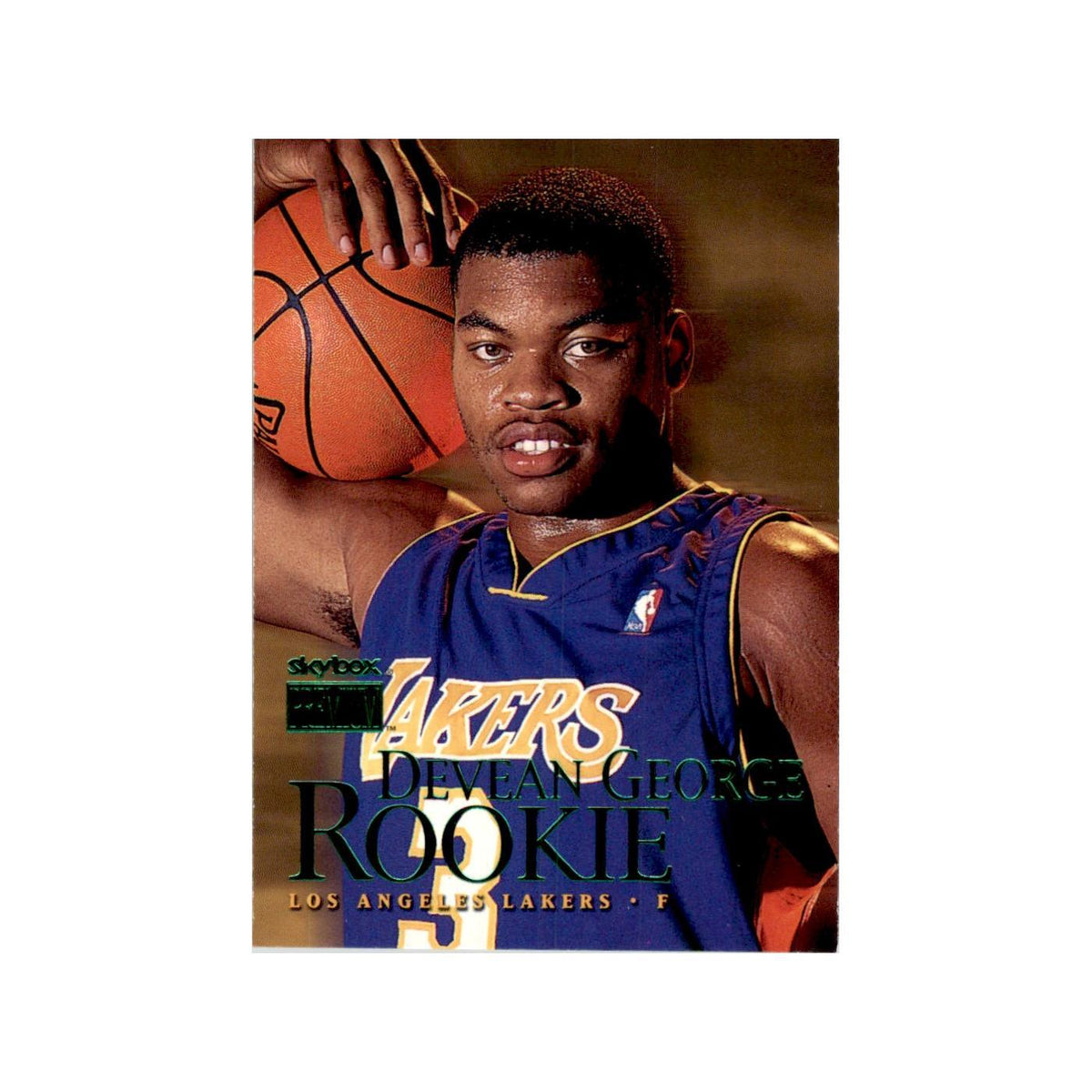 1999 SkyBox Premium Devean George RC Basketball Cards #123