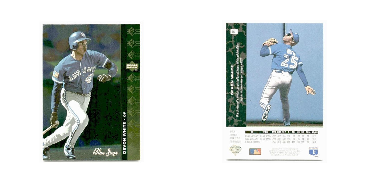 Devon White 1994 SP #46 Toronto Blue Jays Baseball Card NM