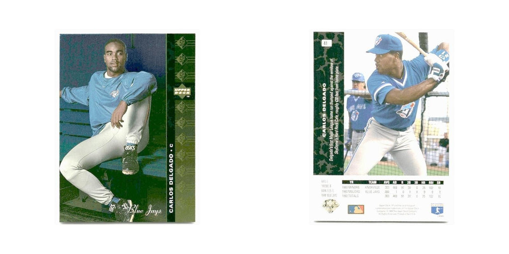 Carlos Delgado 1994 SP #41 Toronto Blue Jays Baseball Card NM