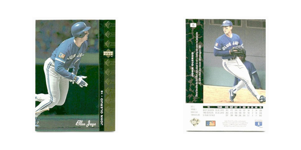 John Olerud 1994 SP #45 Toronto Blue Jays Baseball Card NM