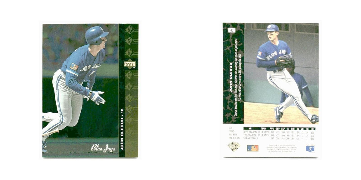John Olerud 1994 SP #45 Toronto Blue Jays Baseball Card NM