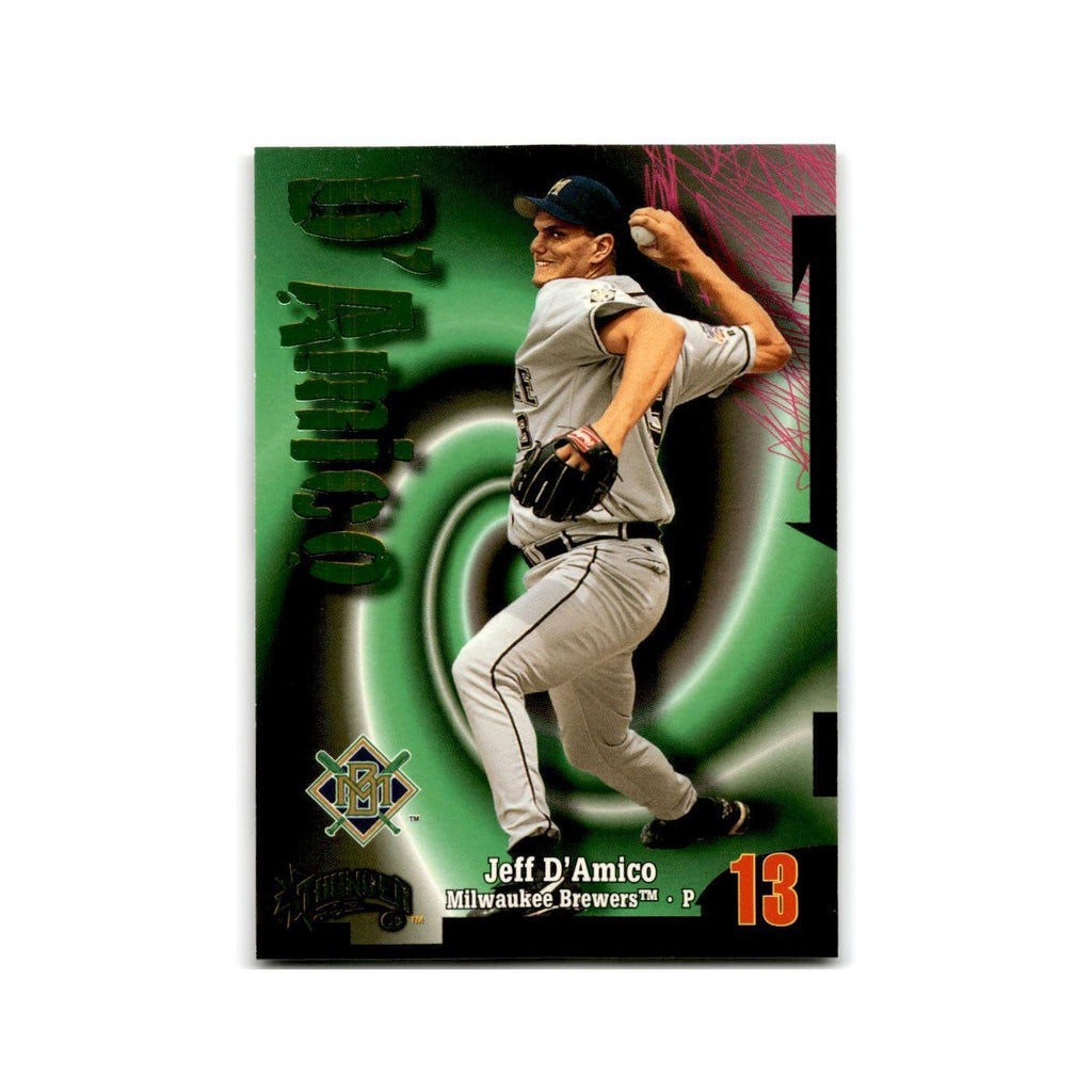 1998 SkyBox Thunder Jeff D'Amico Brewers #218