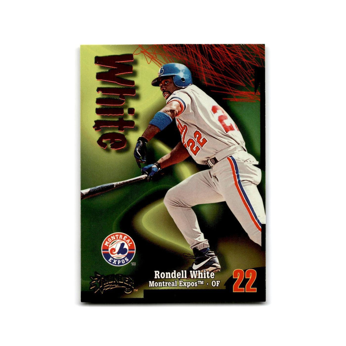 1998 SkyBox Thunder Rondell White Montreal Expos #239