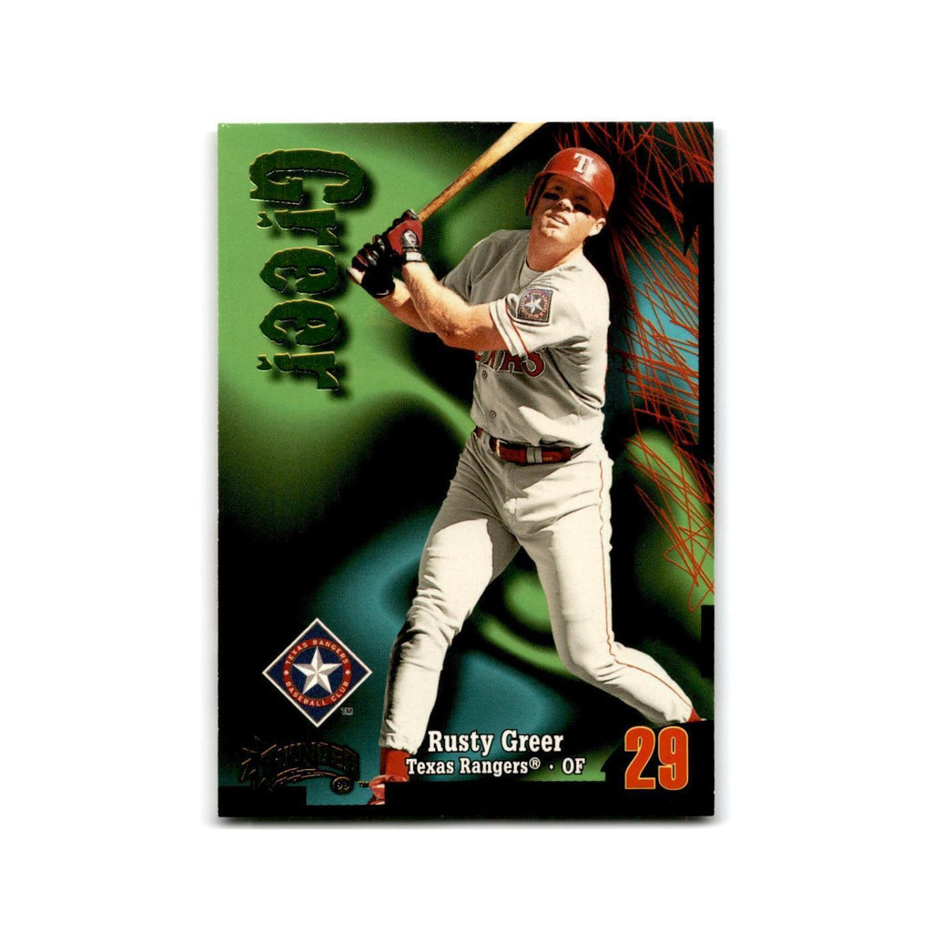 1998 Skybox Thunder Rusty Greer Rangers #137