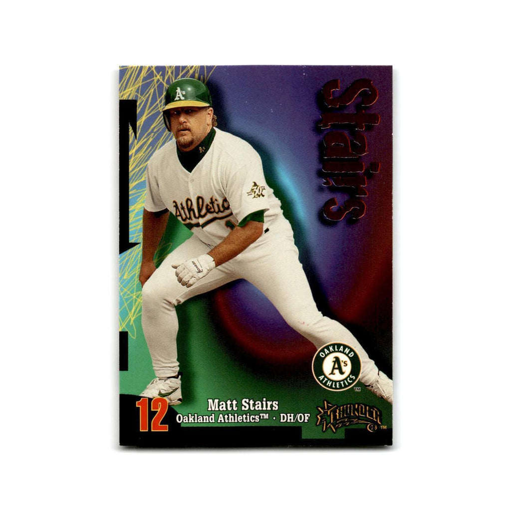 1998 SkyBox Thunder Matt Stairs Athletics #207