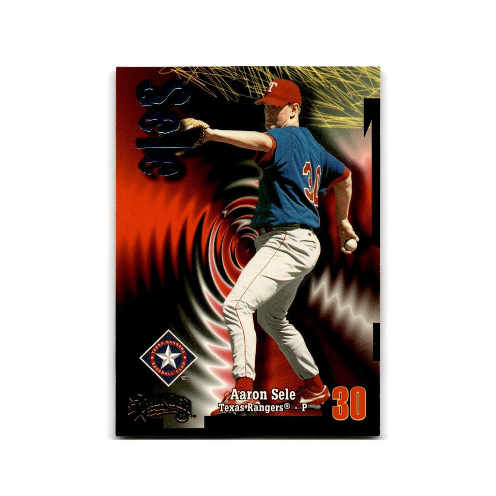 1998 SkyBox Thunder Aaron Sele Rangers #240