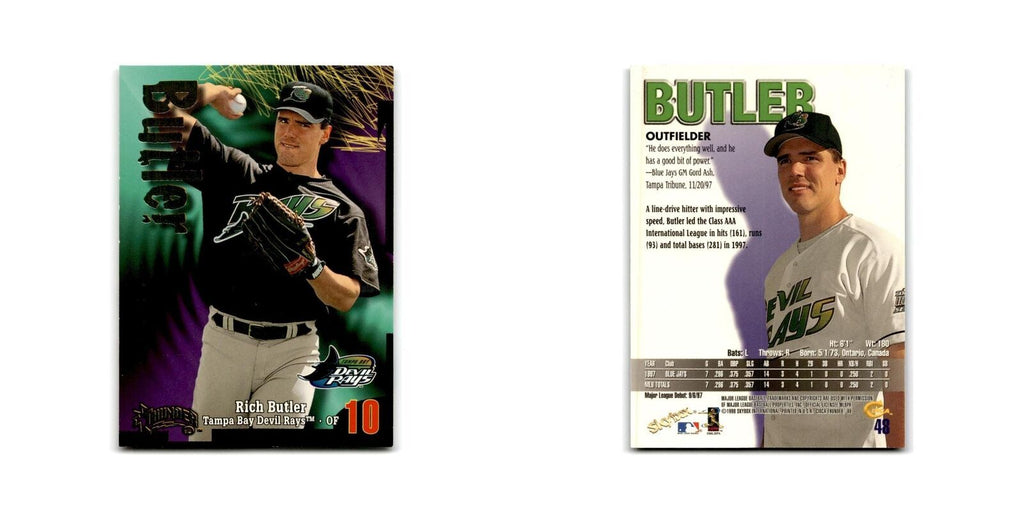 1998 SkyBox Thunder Rich Butler RC Rays #48