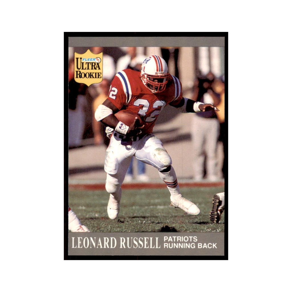 1991 Fleer Update Leonard Russell RC Football Cards #U-56
