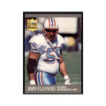 1991 Fleer Update John Flannery RC Football Cards #U-35