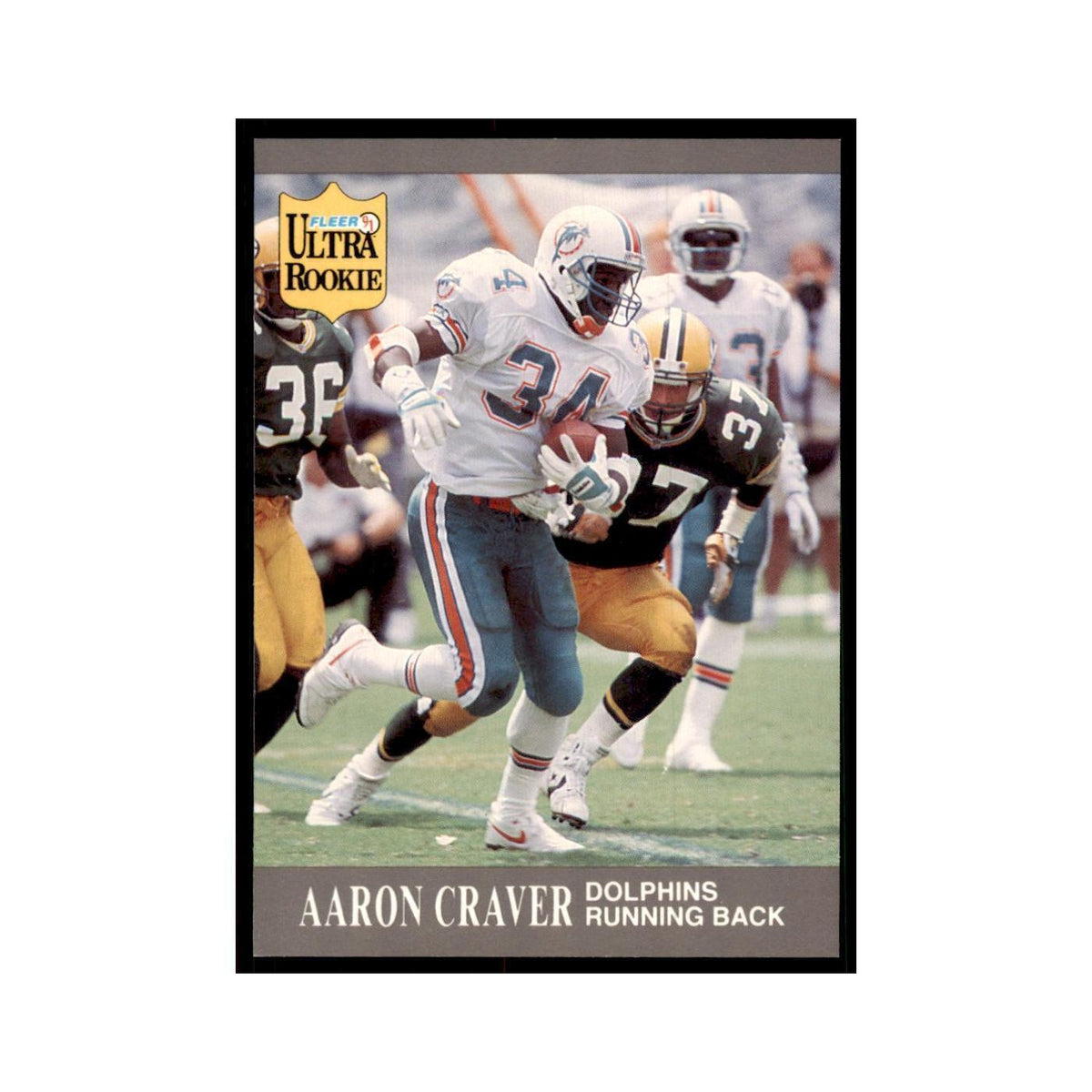 1991 Fleer Update Aaron Craver RC Football Cards #U-47