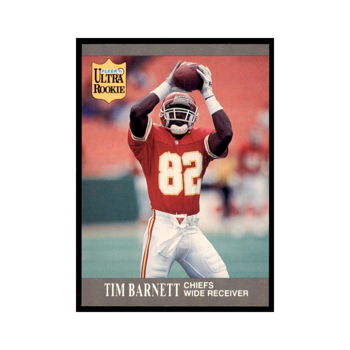 1991 Fleer Update Tim Barnett RC Football Cards #U-37