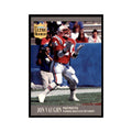 1991 Fleer Update Jon Vaughn RC Football Cards #U-57