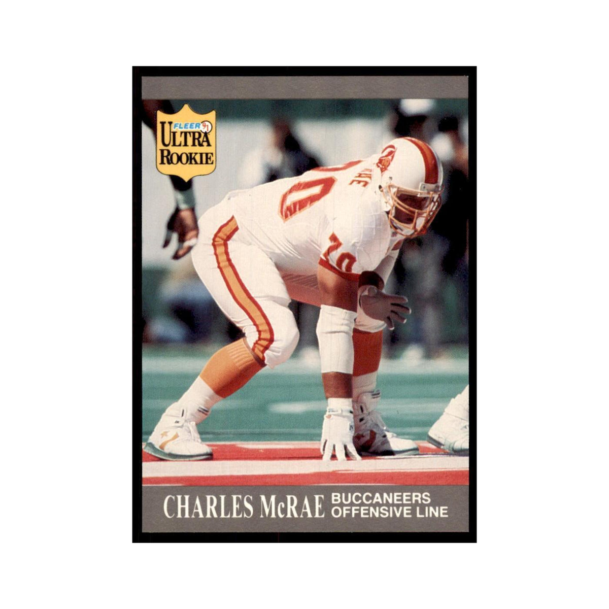 1991 Fleer Update Charles McRae RC Football Cards #U-93