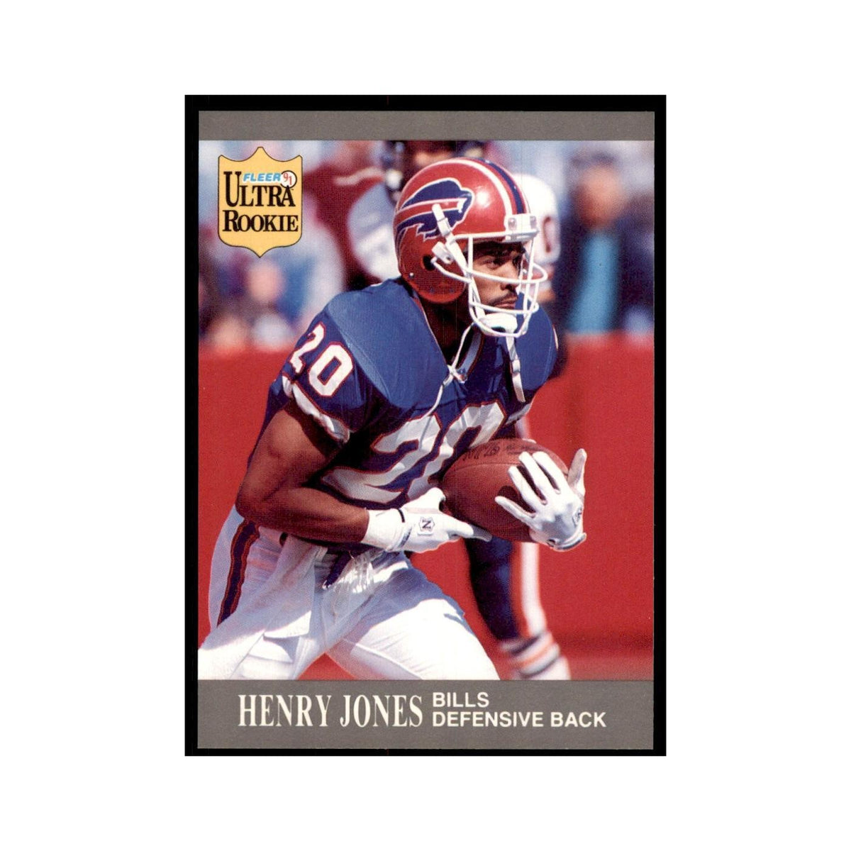 1991 Fleer Update Henry Jones RC Football Cards #U-8
