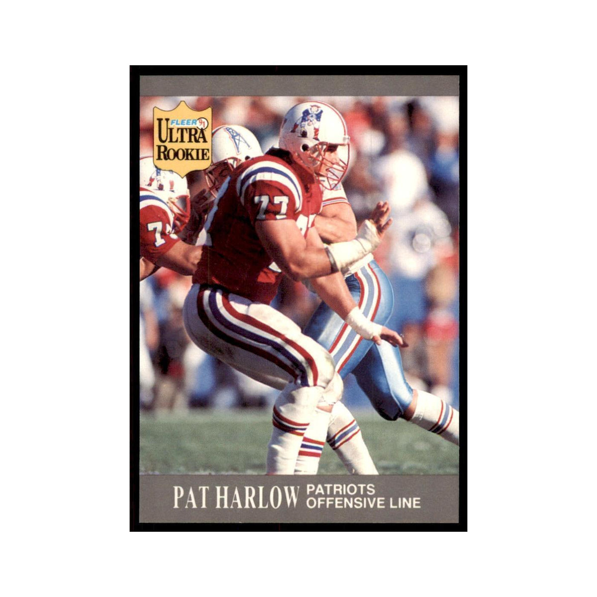 1991 Fleer Update Pat Harlow RC Football Cards #U-53
