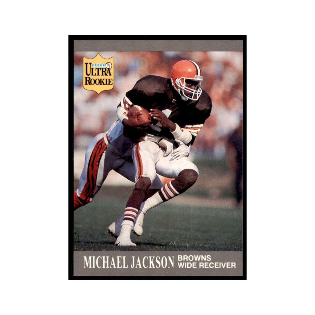 1991 Fleer Update Michael Jackson RC Football Cards #U-16