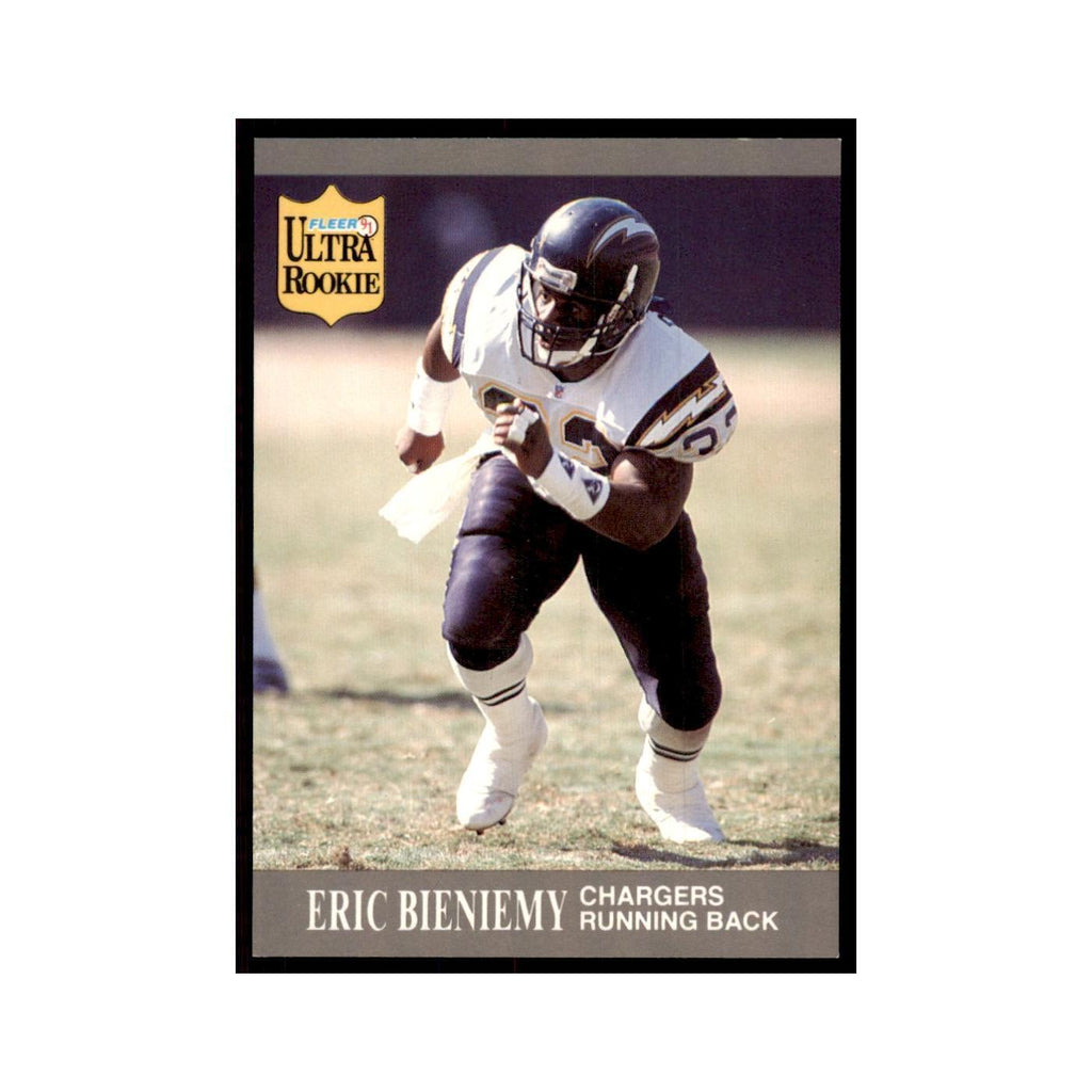 1991 Fleer Update Eric Bieniemy RC Football Cards #U-81