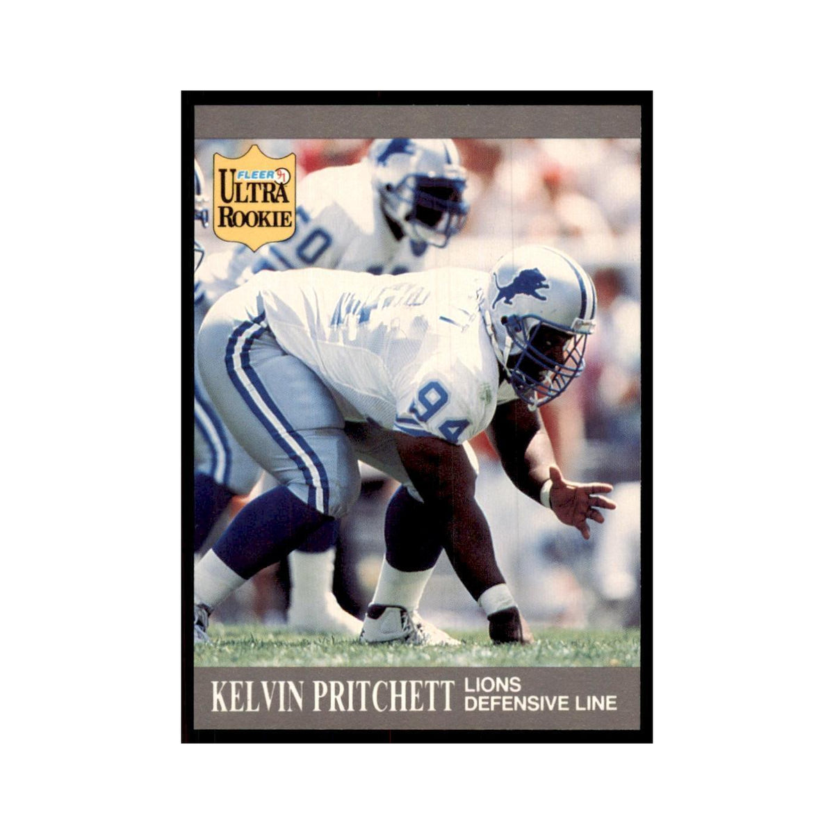 1991 Fleer Update Kelvin Pritchett RC Football Cards #U-28