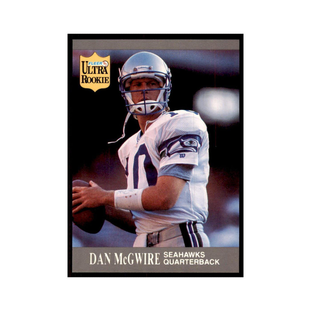 1991 Fleer Update Dan McGwire RC Football Cards #U-91