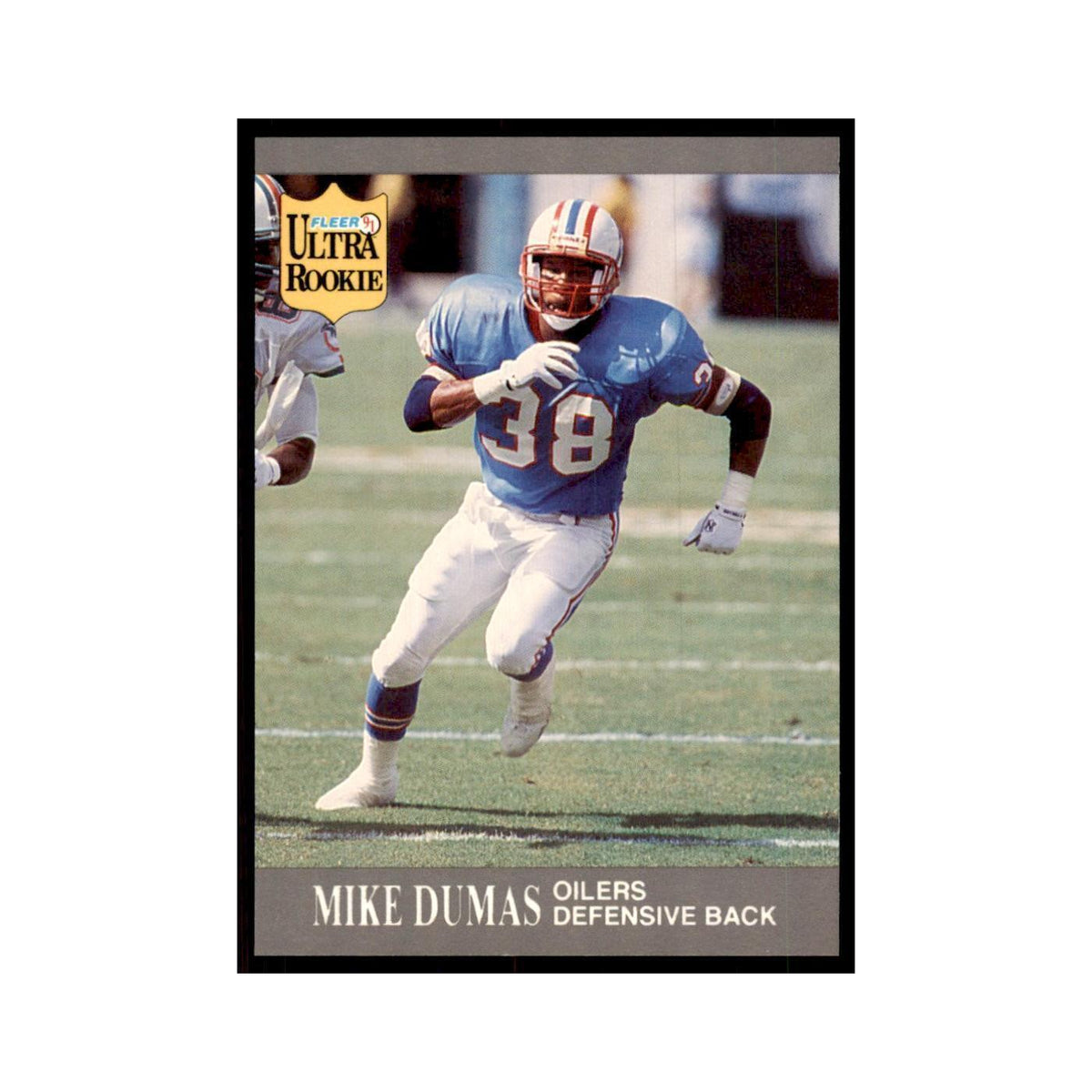 1991 Fleer Update Mike Dumas RC Football Cards #U-34