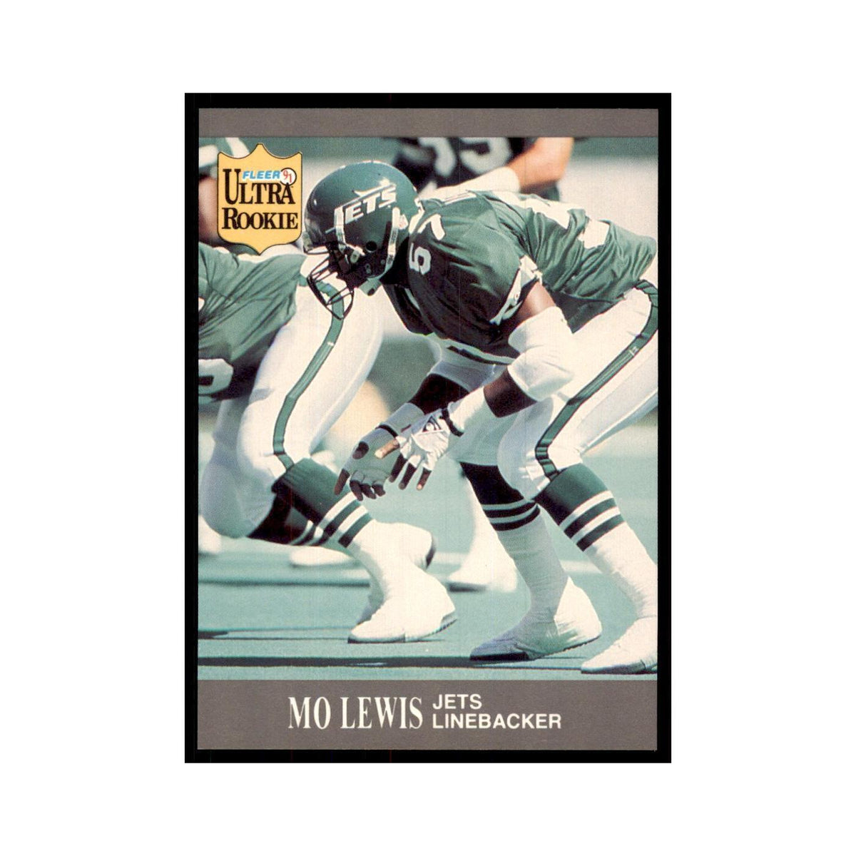 1991 Fleer Update Mo Lewis RC Football Cards #U-67