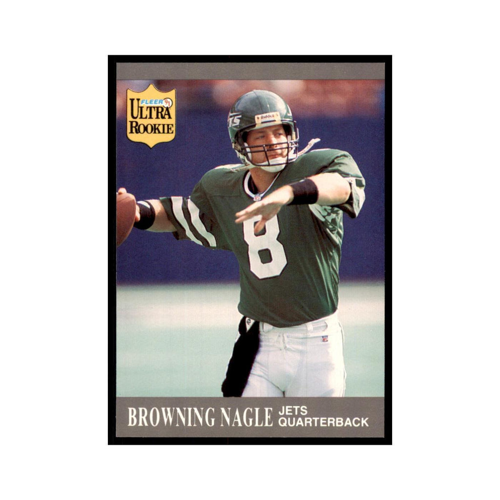 1991 Fleer Update Browning Nagle RC Football Cards #U-68