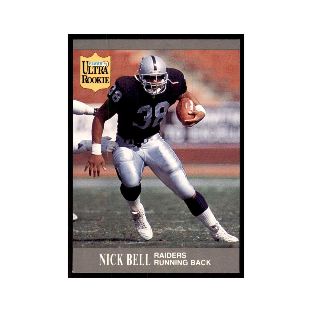 1991 Fleer Update Nick Bell RC Football Cards #U-40