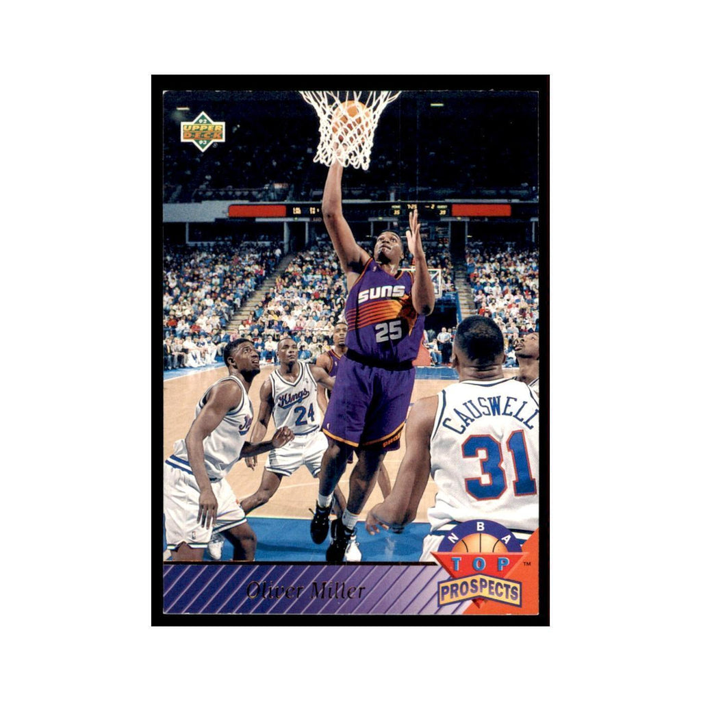 1992 Upper Deck Oliver Miller Basketball Cards #477