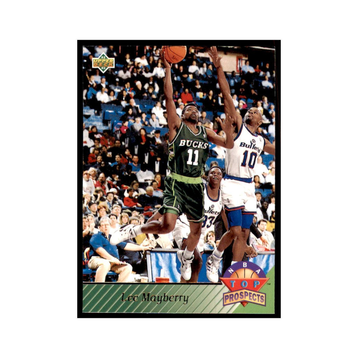 1992 Upper Deck Lee Mayberry Basketball Cards #471