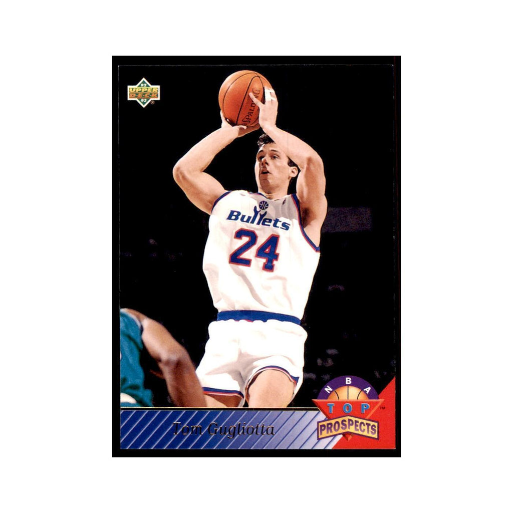 1992 Upper Deck Tom Gugliotta Basketball Cards #481