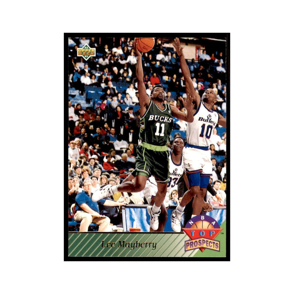 1992 Upper Deck Lee Mayberry Basketball Cards #471