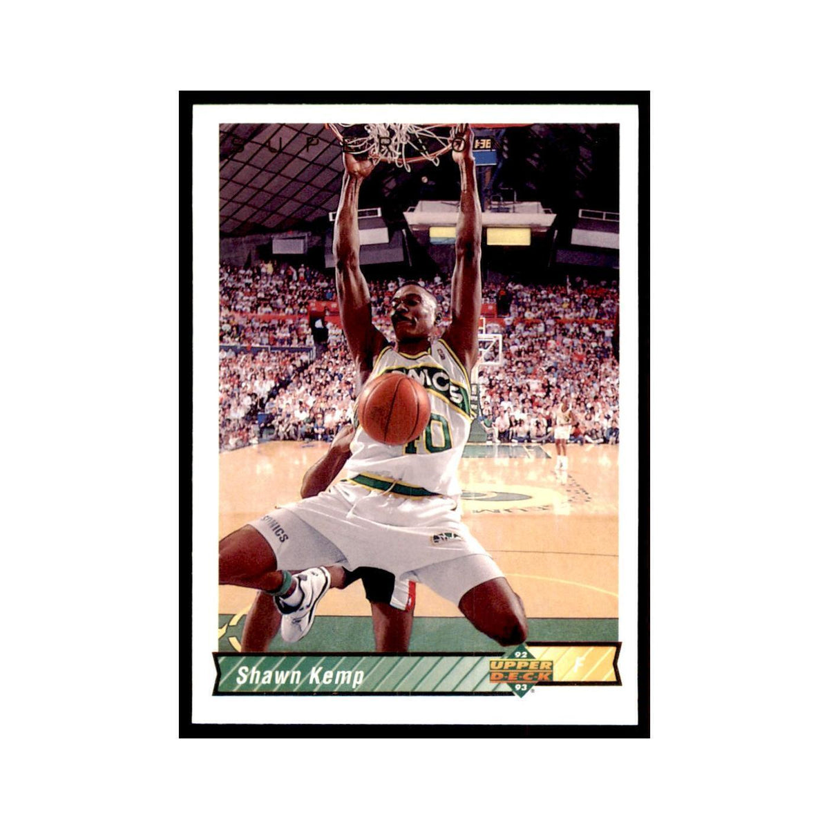 1992 Upper Deck Shawn Kemp Basketball Cards #240