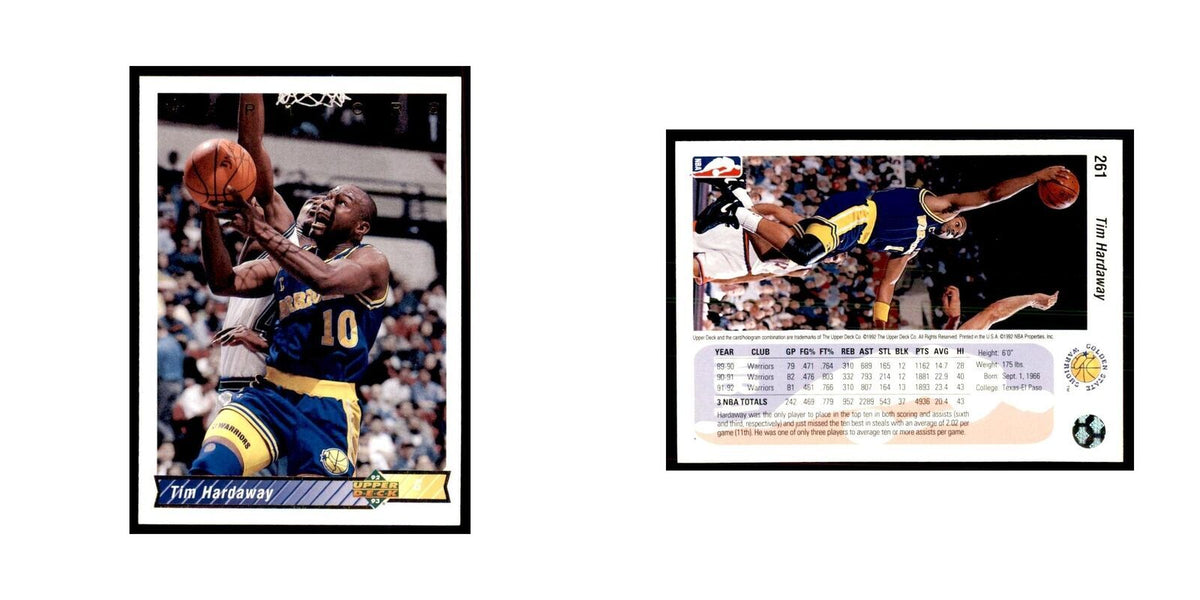 1992 Upper Deck Tim Hardaway Basketball Cards #261