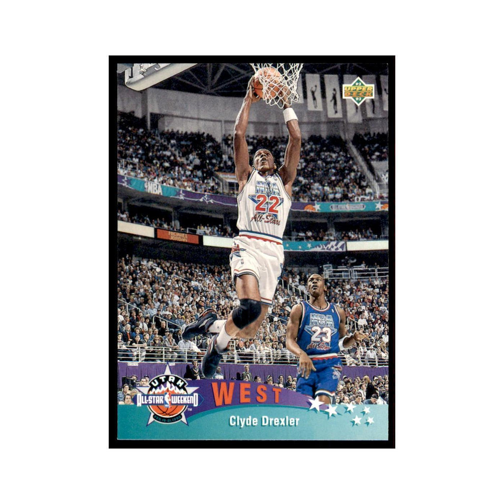 1992 Upper Deck Clyde Drexler Basketball Cards #438