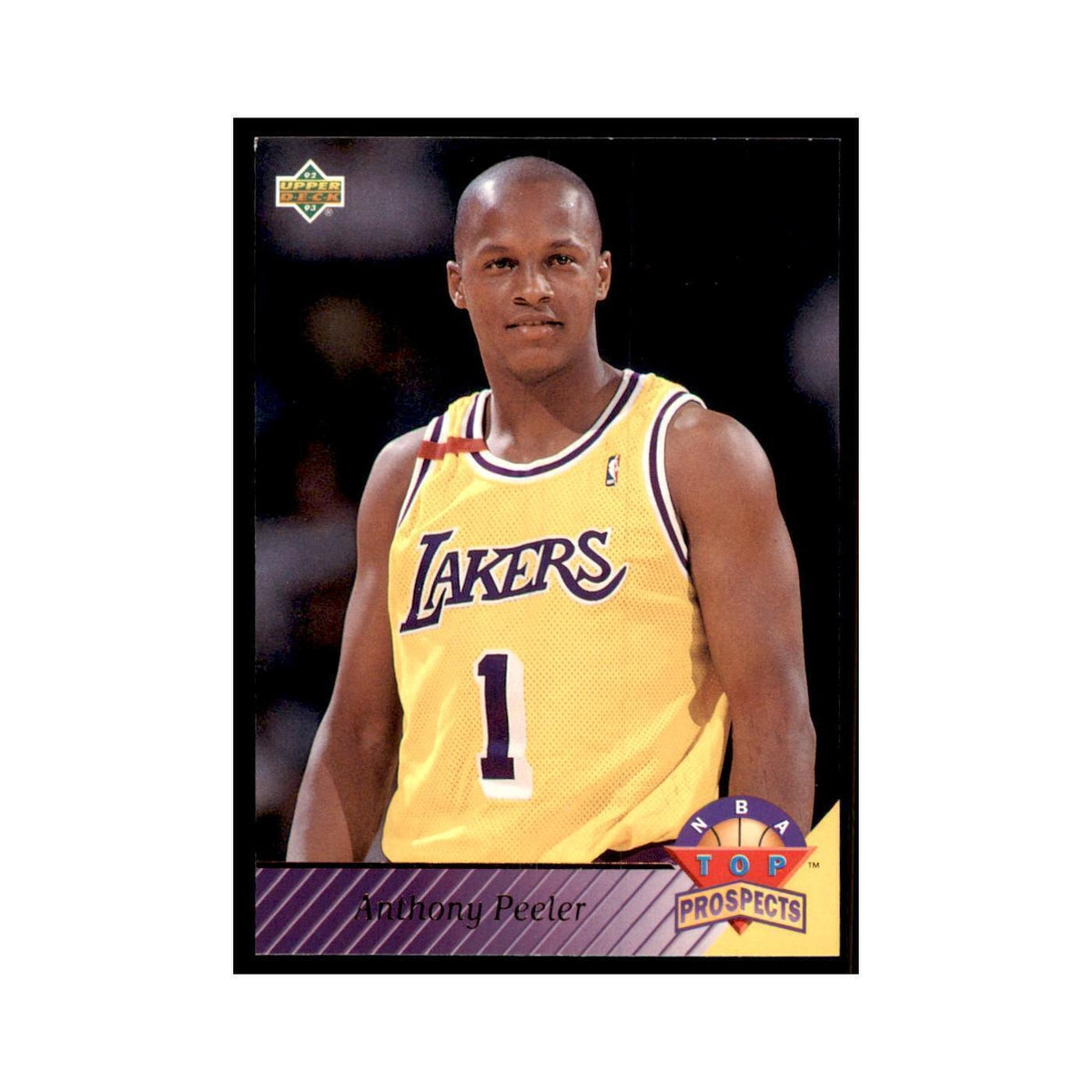 1992 Upper Deck Anthony Peeler Basketball Cards #468