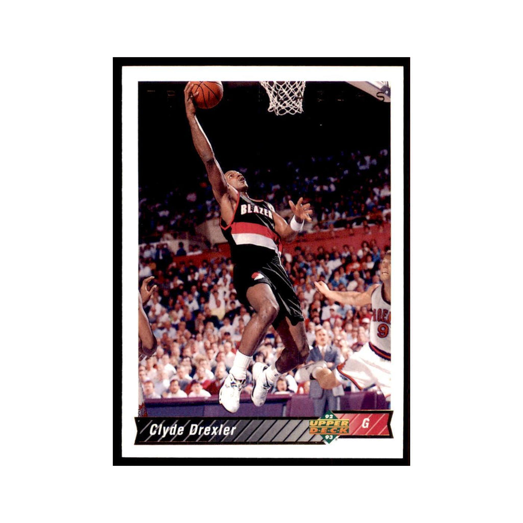 1992 Upper Deck Clyde Drexler Basketball Cards #132