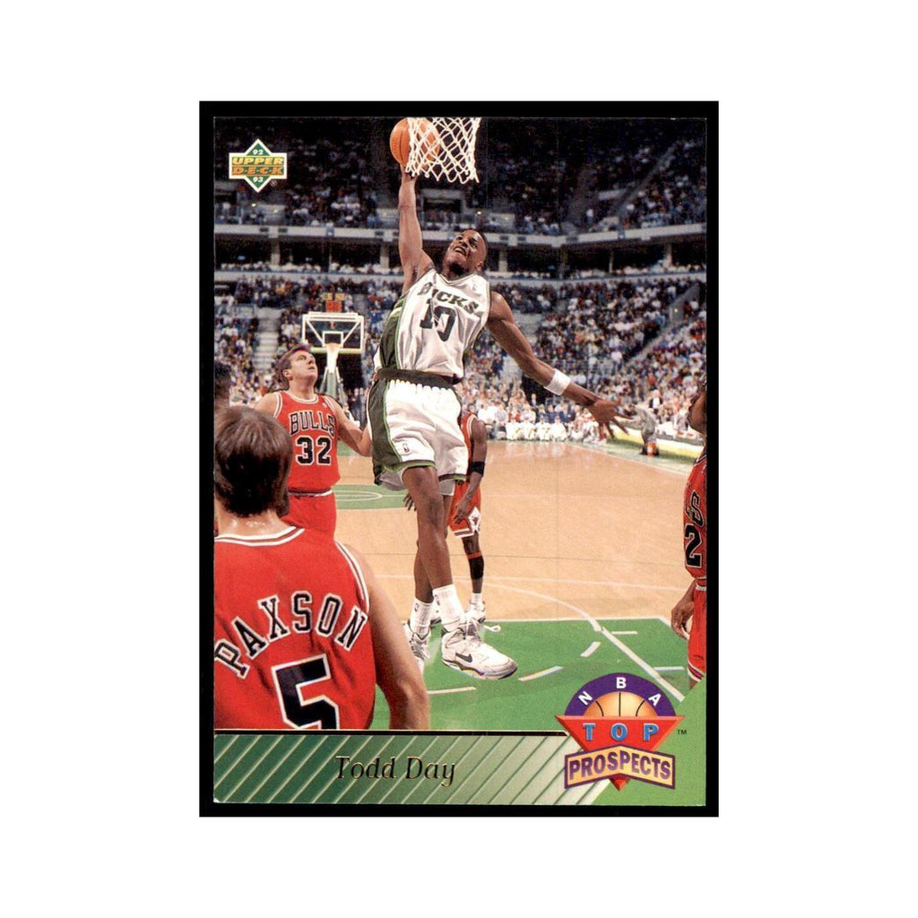 1992 Upper Deck Todd Day Basketball Cards #470