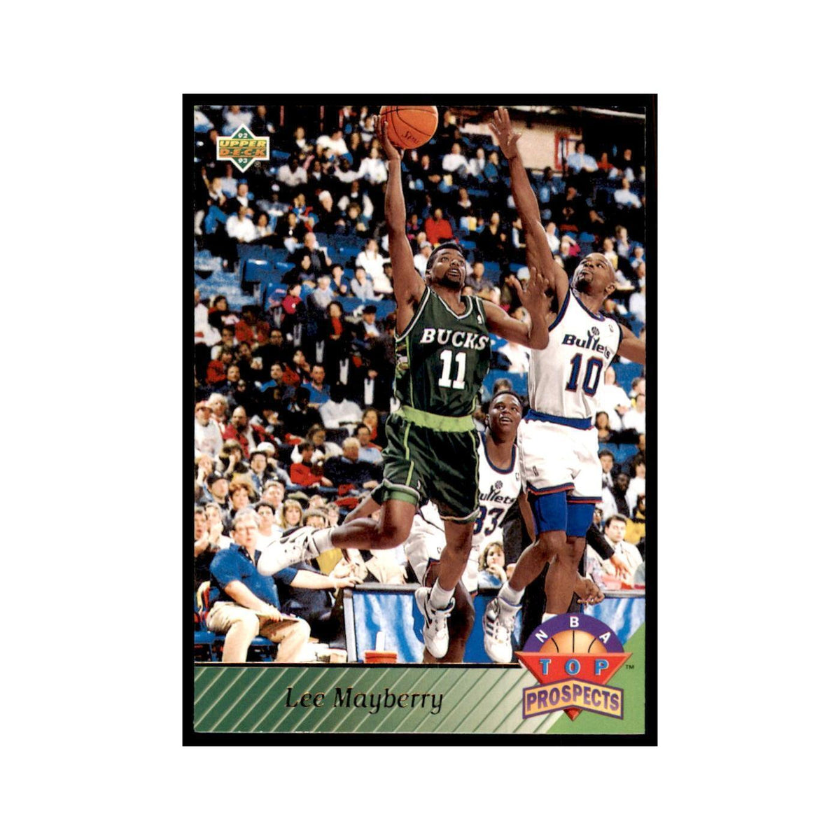 1992 Upper Deck Lee Mayberry Basketball Cards #471