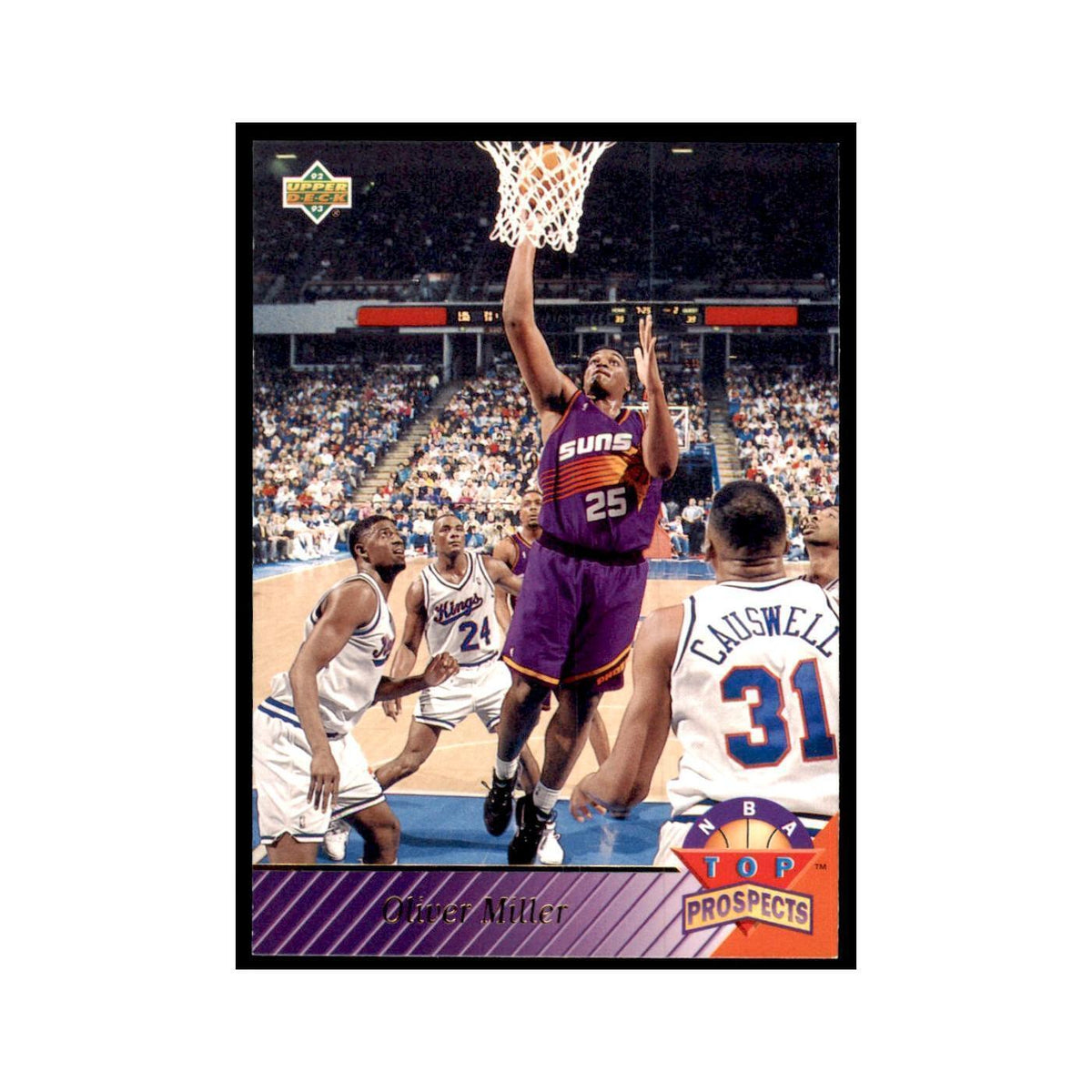 1992 Upper Deck Oliver Miller Basketball Cards #477