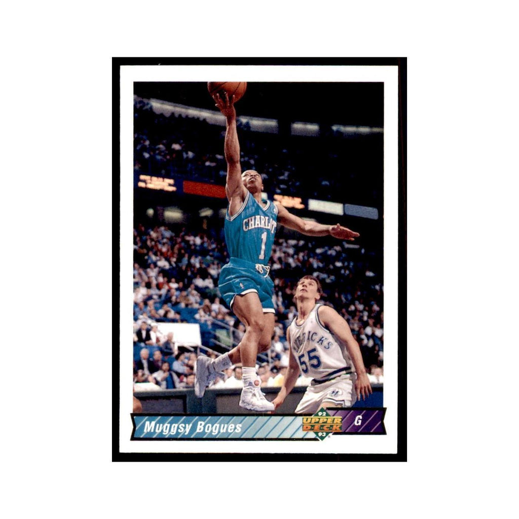 1992 Upper Deck Muggsy Bogues Basketball Cards #222