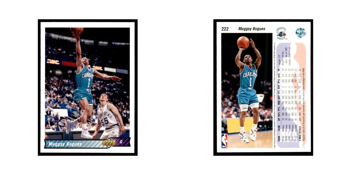 1992 Upper Deck Muggsy Bogues Basketball Cards #222
