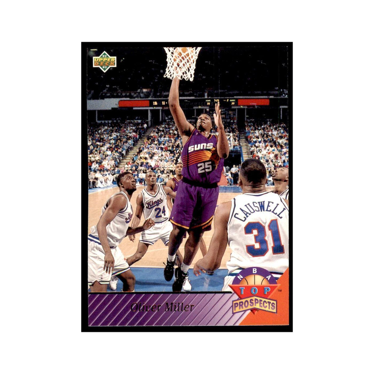 1992 Upper Deck Oliver Miller Basketball Cards #477