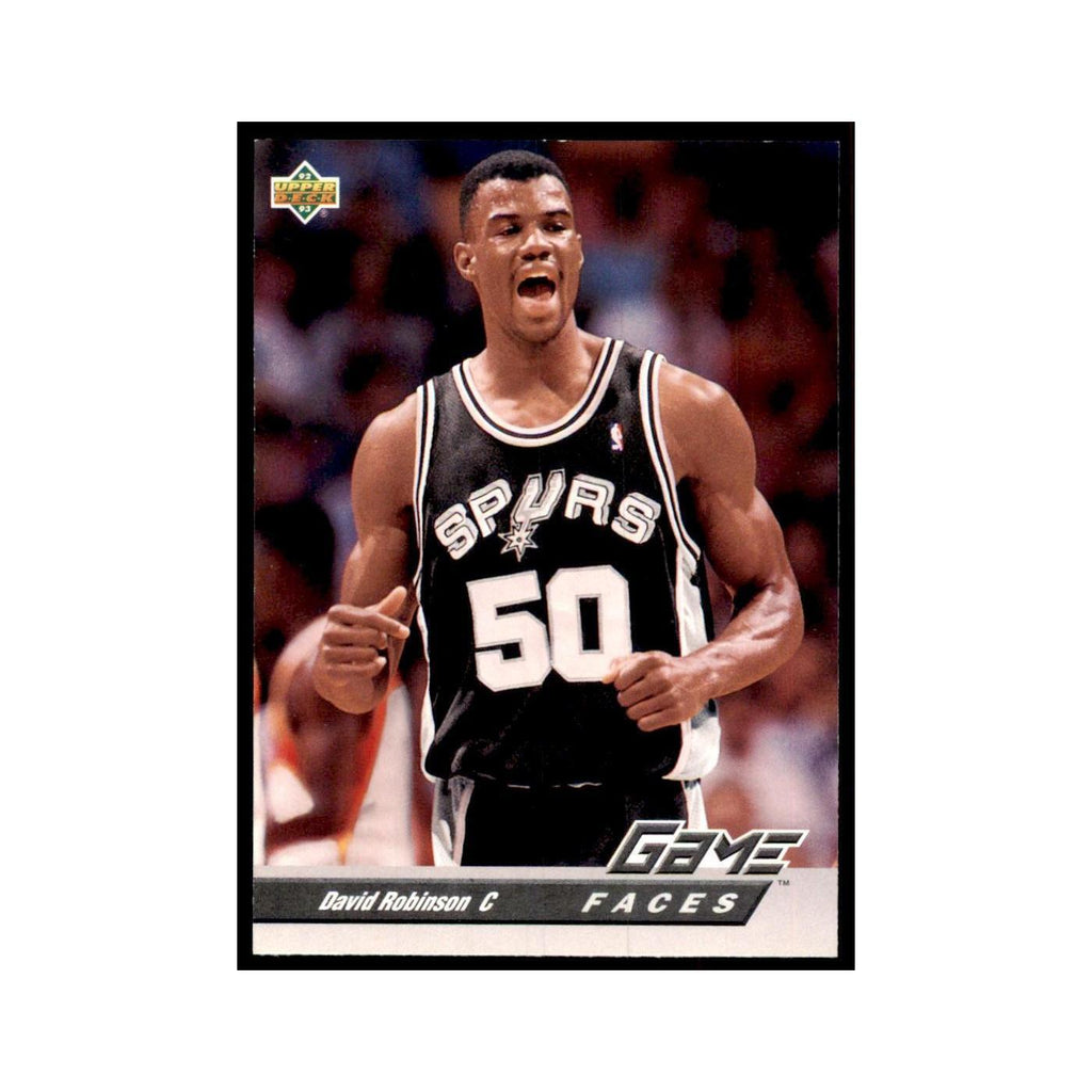 1992 Upper Deck David Robinson Basketball Cards #496
