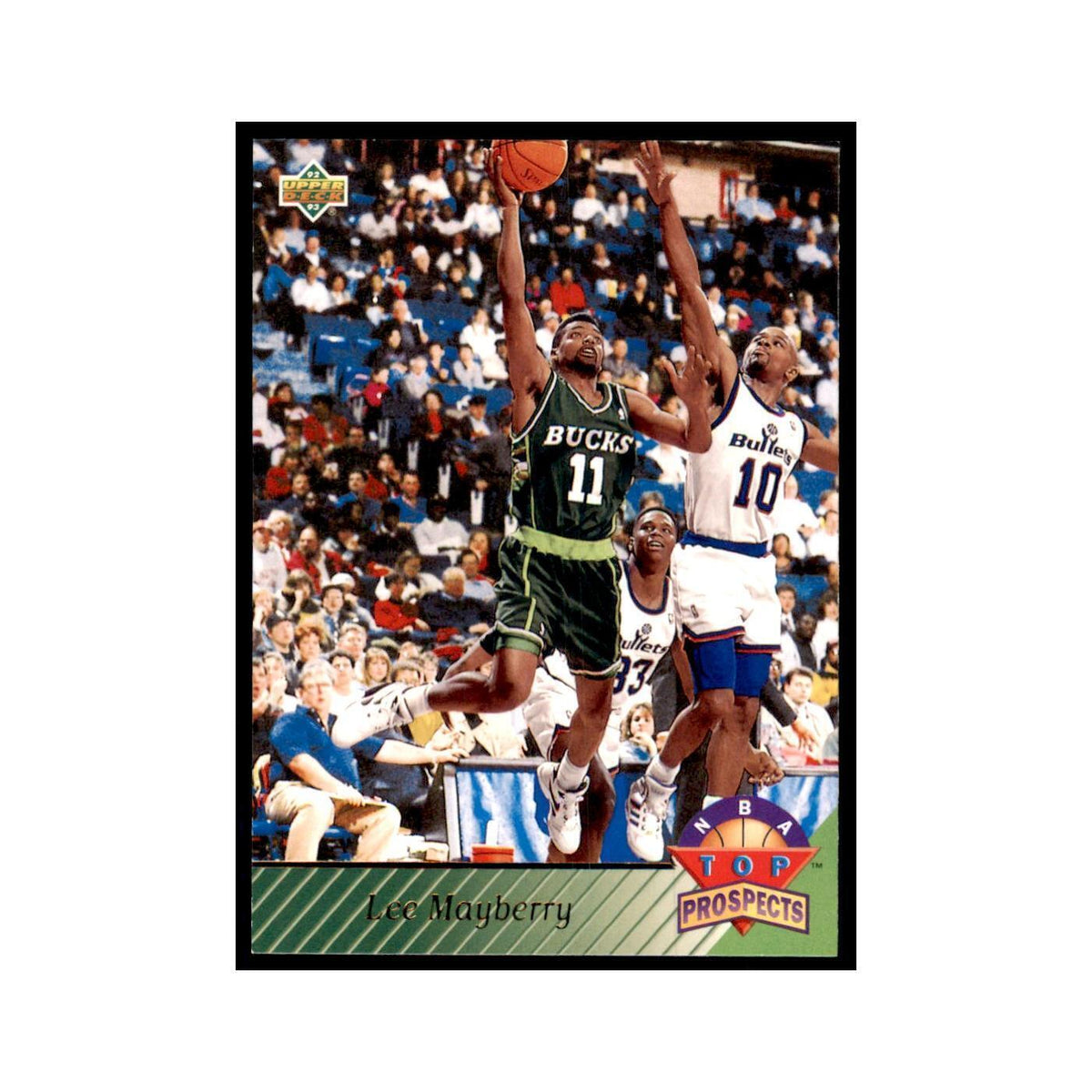 1992 Upper Deck Lee Mayberry Basketball Cards #471