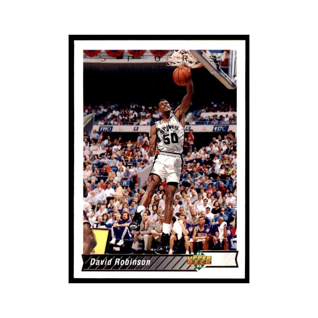 1992 Upper Deck David Robinson Basketball Cards #82