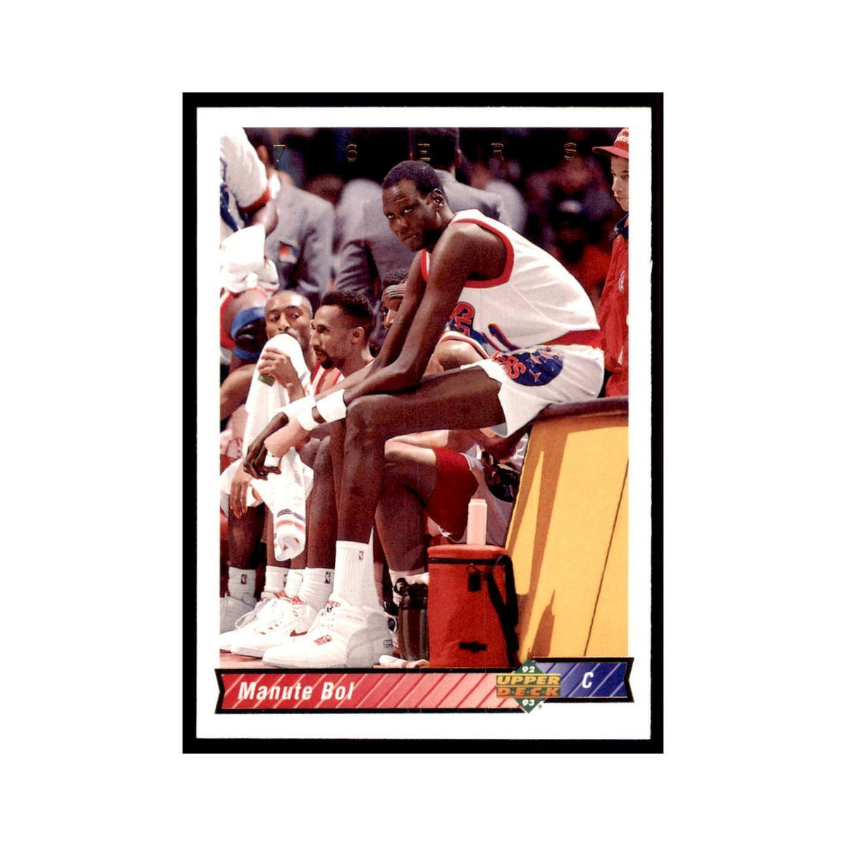 1992 Upper Deck Manute Bol Basketball Cards #277