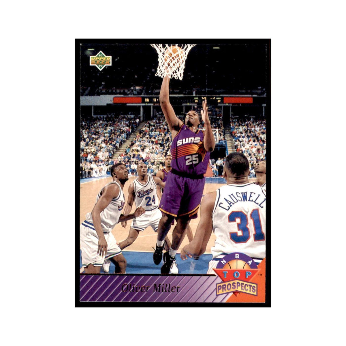 1992 Upper Deck Oliver Miller Basketball Cards #477
