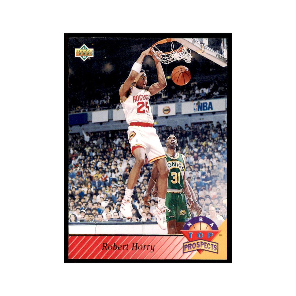 1992 Upper Deck Robert Horry Basketball Cards #464