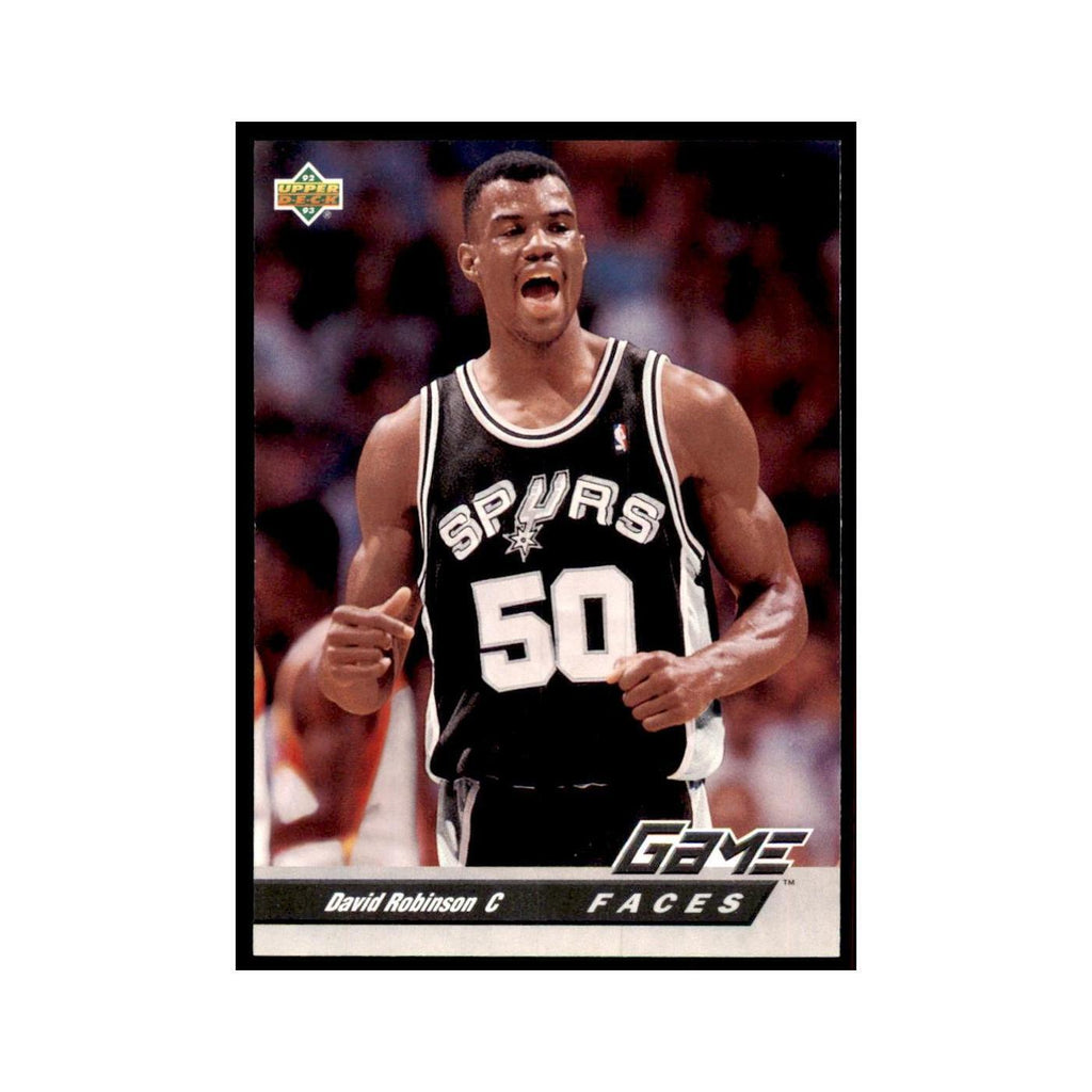 1992 Upper Deck David Robinson Basketball Cards #496