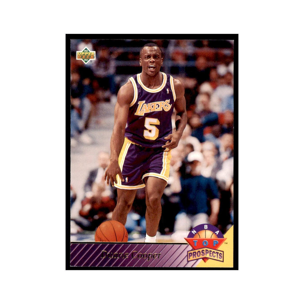 1992 Upper Deck Duane Cooper Basketball Cards #467